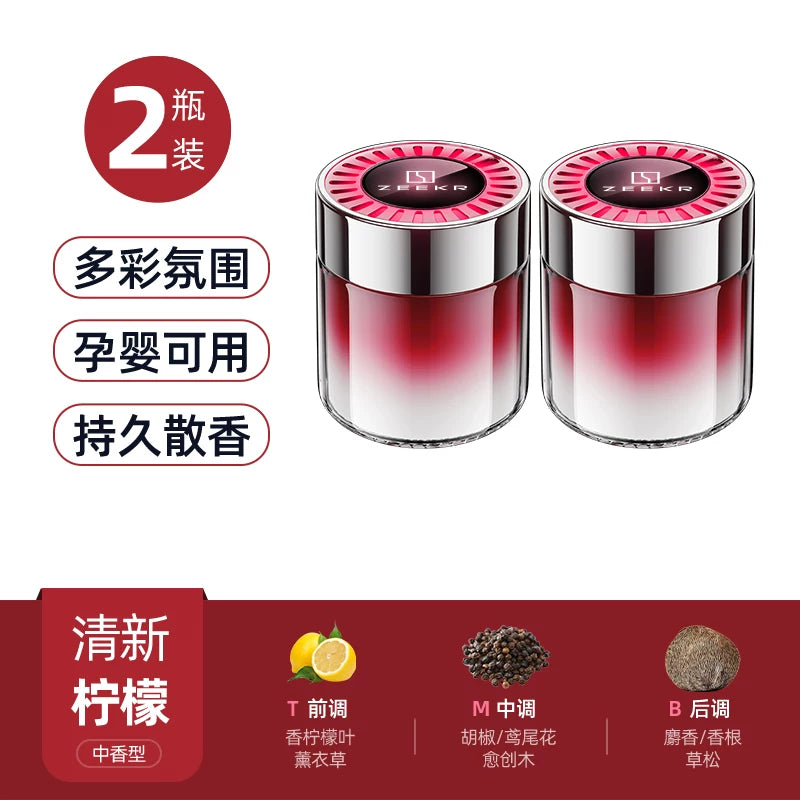 ZEEKR Extreme Krypton 001 007 Extreme Krypton X009 Avtomobil Ətiri Ətraf Mühit İşıq Ətirli Balzam Avtomobil Daxili Dekorasiya Məhsulları