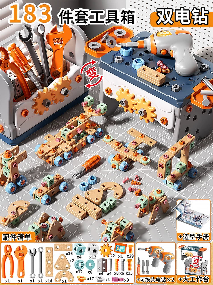 3-6 yaş və yuxarı oğlanlar üçün təhsil oyuncaqları, oğlanların tikinti blokları. 5. Zəka inkişafı və beyin stimullaşdırıcı fəaliyyətlər. 4. Vintlərin bərkidilməsi. 12.