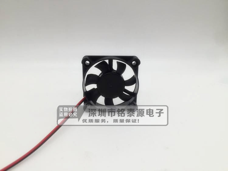 Yeni səssiz 5010 12V 0.10A 5cm/CM səssiz şarj cihazı batareya soyutma fanatı