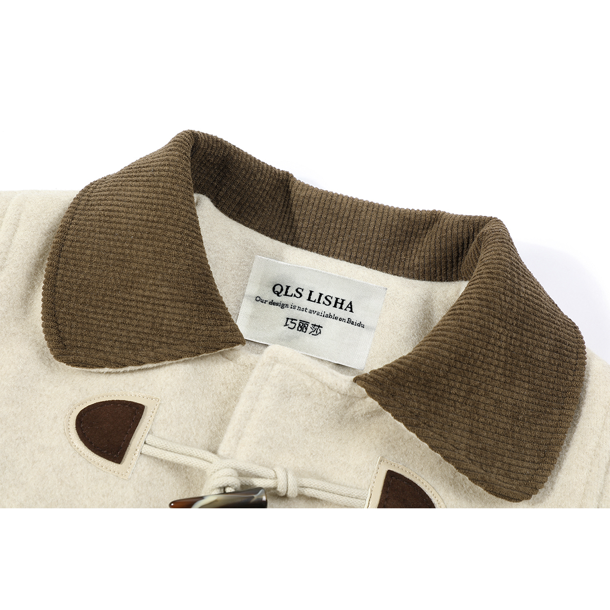 Cholisa Koreya üslubunda qadınlar üçün unikal və super şirin qısa yun palto, payız və qış üçün unikal, gözəl, dəbli və şık top