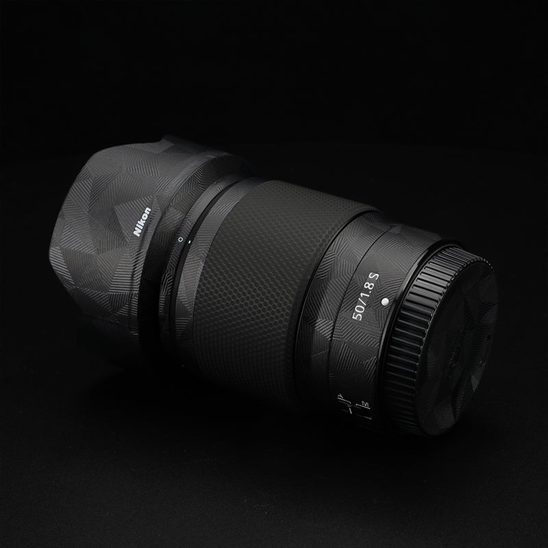 Meibendo NikonZ50 F1.8S Lens Qoruyucu Film 50 1.8 Dəri Karbon Fiber Etiket 3M üçün uyğundur