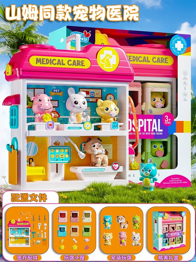 Balaca Həkim Oyuncaq Çamadan Dəsti, Rol Oyunu, Stetoskop Oyuncağı, Təhsil, 3-6 Yaşlı Oğlan və Qızlar üçün Ad Günü Hədiyyəsi