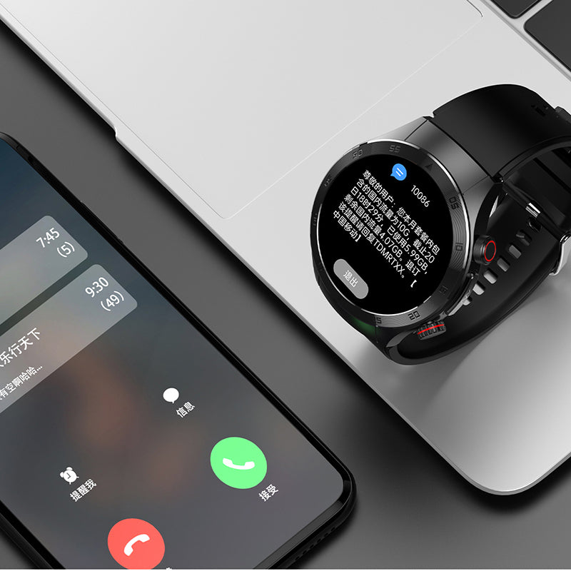 Tam ağıllı qan şəkəri saatı, təzyiq qolbağı, sidik turşusu, qan lipidləri, qan oksigeni, bədən istiliyi, EKQ, Bluetooth zəngi, çox funksiyalı fizioterapiya
