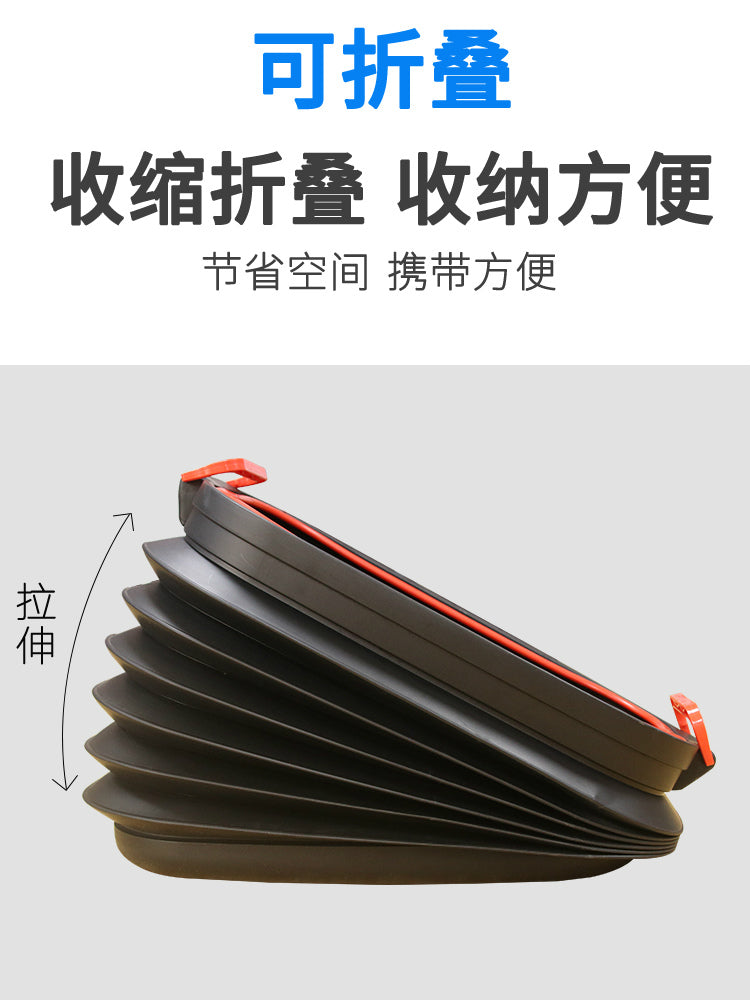 Car trunk storage box, multi-functional folding bucket/trash can, car interior storage organizer.