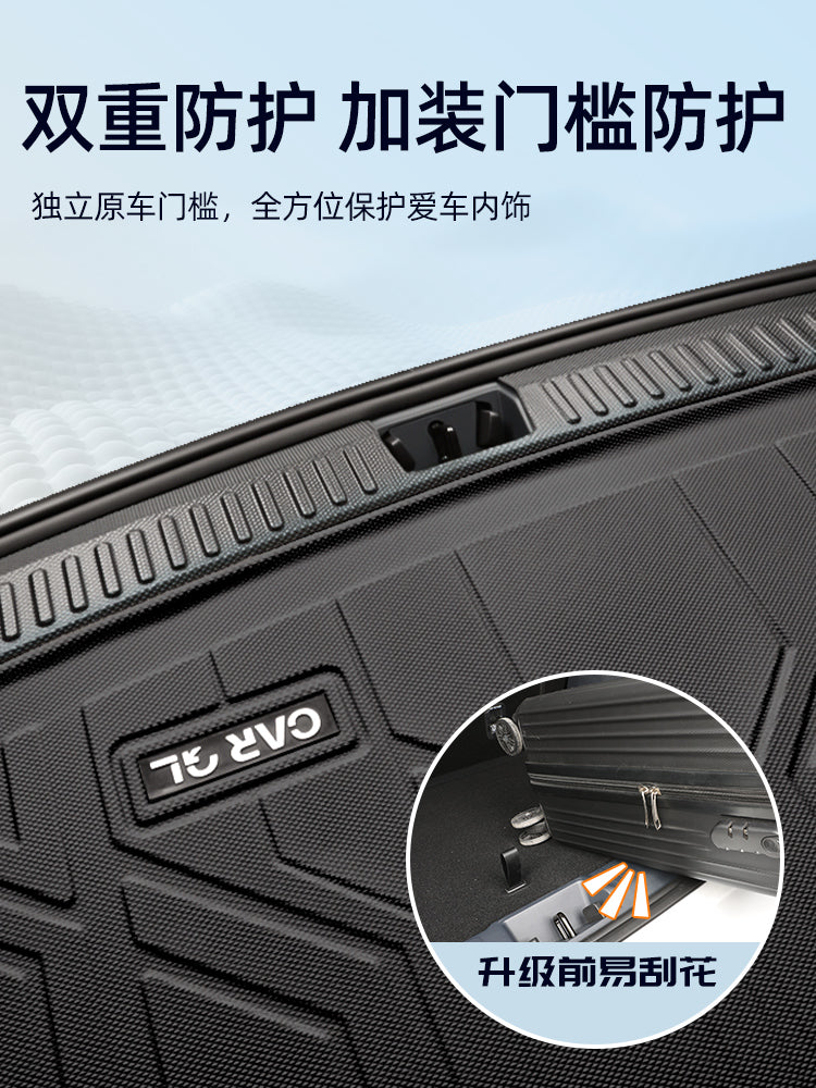 25 BYD Hiace 05EV Xüsusi Baqaj Döşəməsi TPE Quyruq Qutusu Döşəməsi Ön və Arxa Avtomobil Aksesuarları 05