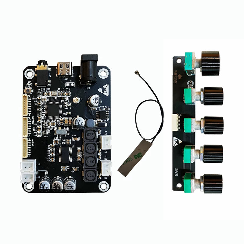 DSP Bluetooth modulu 5.0 güc gücləndiricisi lövhəsi modulu elektron krossover hifi səs keyfiyyəti TWS cütləşən sabvufer 2.0/1.1