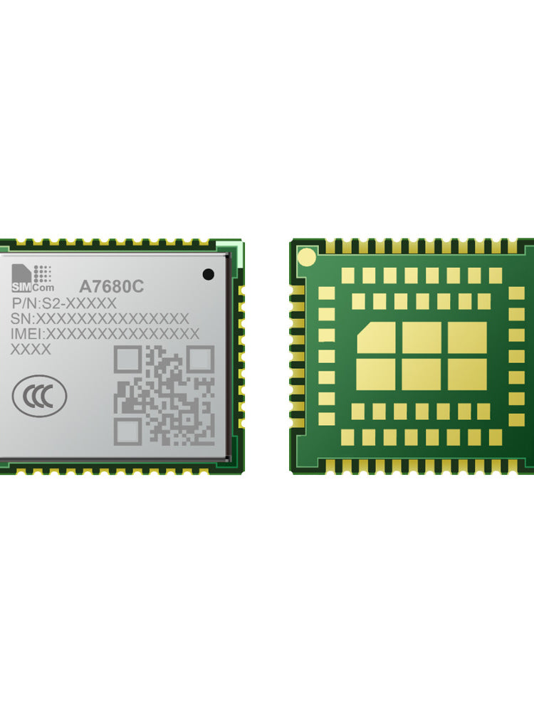 SIM800C qlobal kiçik ölçülü 4G ilə uyğun olan SIMCom/SIM A7680C CAT1 modulu aparatı