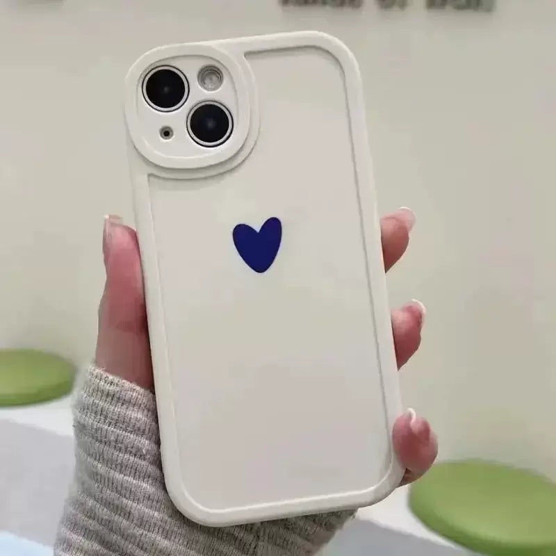 Simple Sun Moon Phone Case for iPhone 11 12 13 14 15 Pro Max