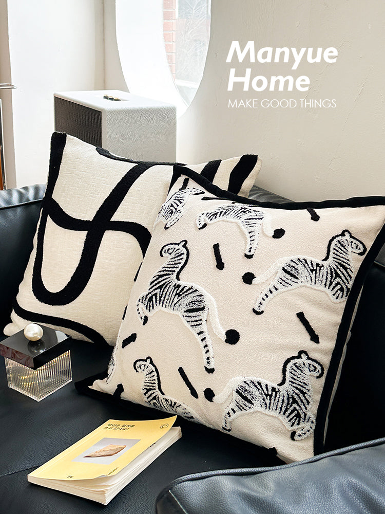 Manyue Home Light dəbdəbəli müasir yüksək səviyyəli qonaq otağı divan yastığı yastığı yataq otağı çarpayısının yanında yastıq yastığı örtüyü əsas ehtiva etmir