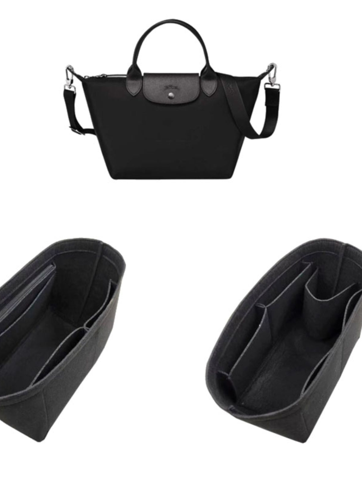 Longchamp çanta astarı, Longchamp mini köftə çanta astarı və ultra yüngül saxlama və təşkil üçün uyğundur.