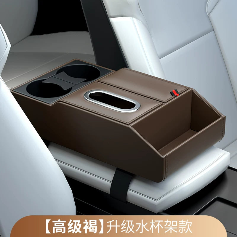 Multifunctional passenger side storage box compatible with Audi A6, A6L, A4, A4L, Q5, LQ5, Q2, A4, Q7, Q8