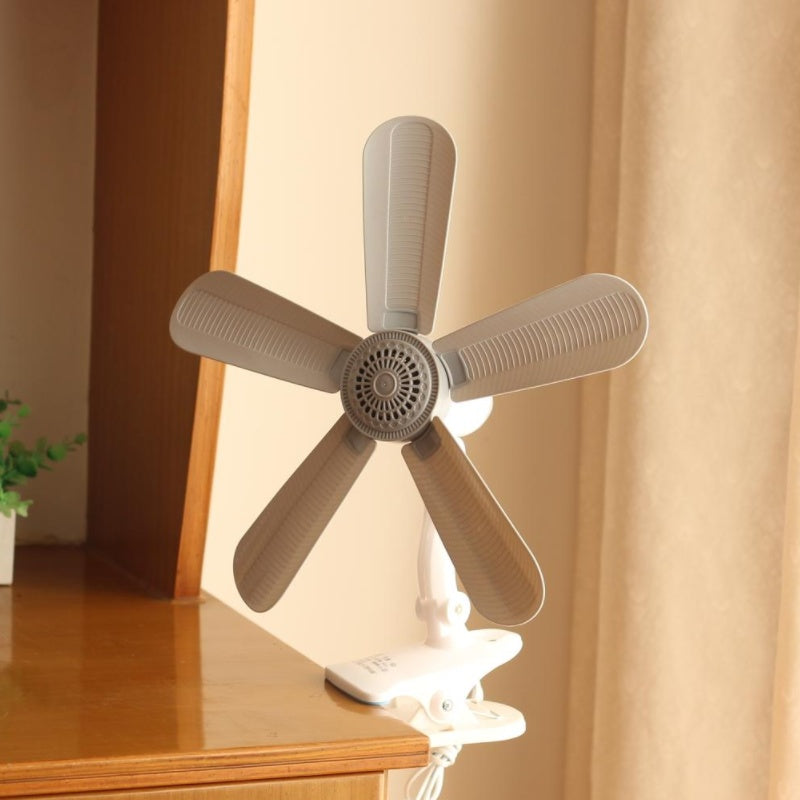 Qısqac ventilyatoru tələbə yataqxanası çarpayısının yanında ağcaqanad toru elektrik ventilyatoru səssiz masaüstü ventilyatoru divar fanatı ofis ev mini fanatı