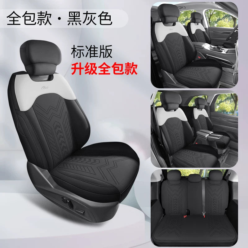 2023-2025 Ford Edge L Seat Covers - Full Coverage Car Seat Cushions, 7 Seat Covers for All Seasons