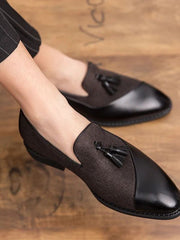 Moda Business Dress Kişi Ayaqqabı Klassik Dəri Kişi Kostyumları