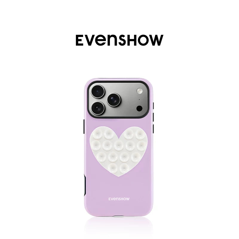[Liu Xiening ilə eyni model] EVENSHOW Apple AIRiPhone17promax16/15/14plus13 niş yüksək səviyyəli qoruyucu qutu üçün uyğun lanyard ilə yeni emiş kuboku cib telefonu qutusu