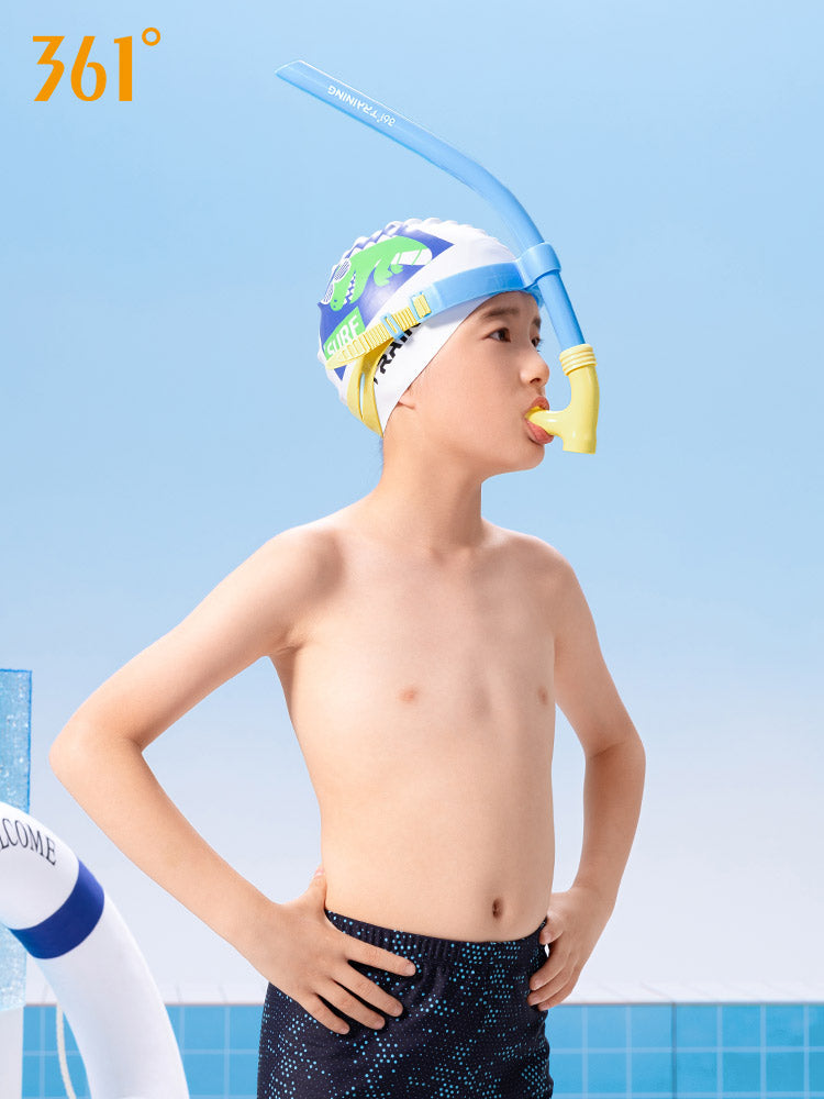 361 dərəcə uşaq dalğıc şnorkel ön üzgüçülük respiratoru snorkeling Sambo sualtı pulsuz dalğıc snorkeling avadanlığı