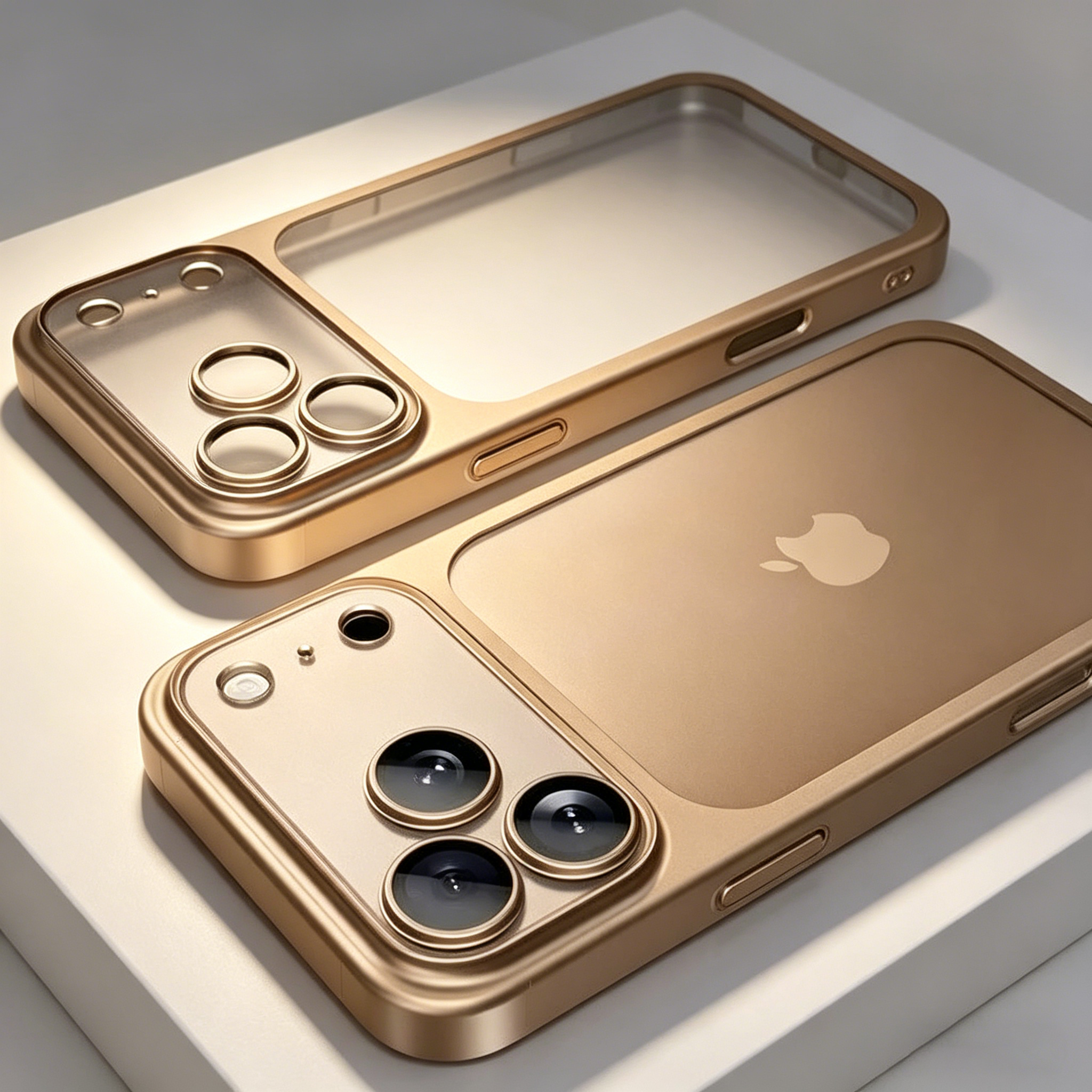 Apple 17promax mobil telefon qutusu 16pro yeni şaxtalı soyuducu iPhone15pro üçün uyğun olan titan boz rəngli yüksək səviyyəli sensasiya kişilər və qadınlar üçün 14plus hər şey daxil olmaqla, düşməyə qarşı 13:00 ultra nazik şəffaf linza ilə gəlir.