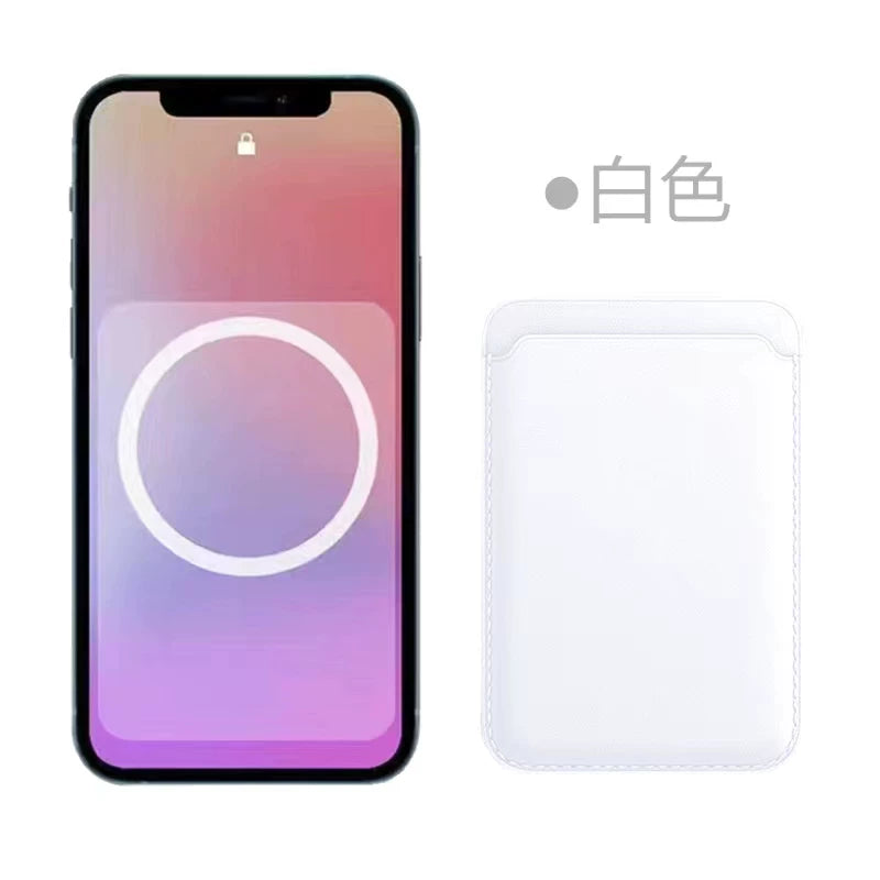 Apple iPhone 12/13/14 Pro Max seriyası ilə uyğun MagSafec maqnit dəri kart tutacağı, zərbəyə davamlı dizayn, animasiyalı açılan kart tutacağı.