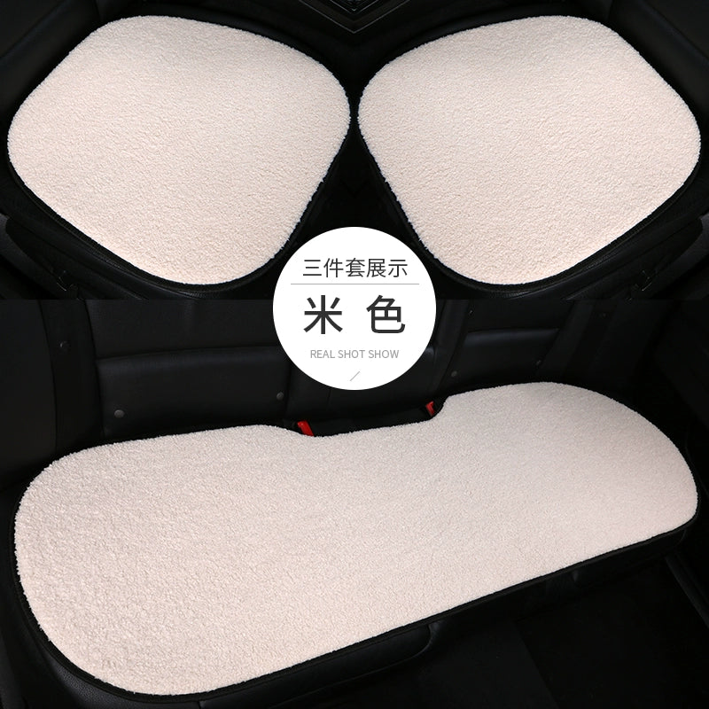 Avtomobil Yastığı Qış Dolması Üç Parçalı Cizgi Filmi Tək Parça Ins İnternet Məşhur Arxa Sıra Qısa Kaşmir Heattech Yəhər örtüyü