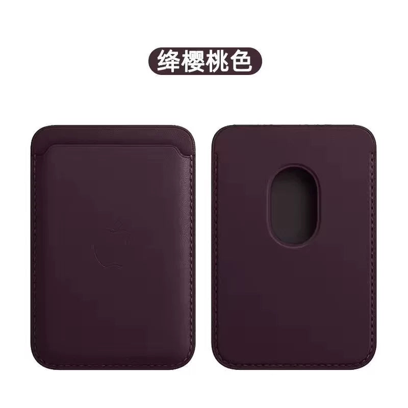 Apple iPhone 12/13/14 Pro Max seriyası ilə uyğun MagSafec maqnit dəri kart tutacağı, zərbəyə davamlı dizayn, animasiyalı açılan kart tutacağı.