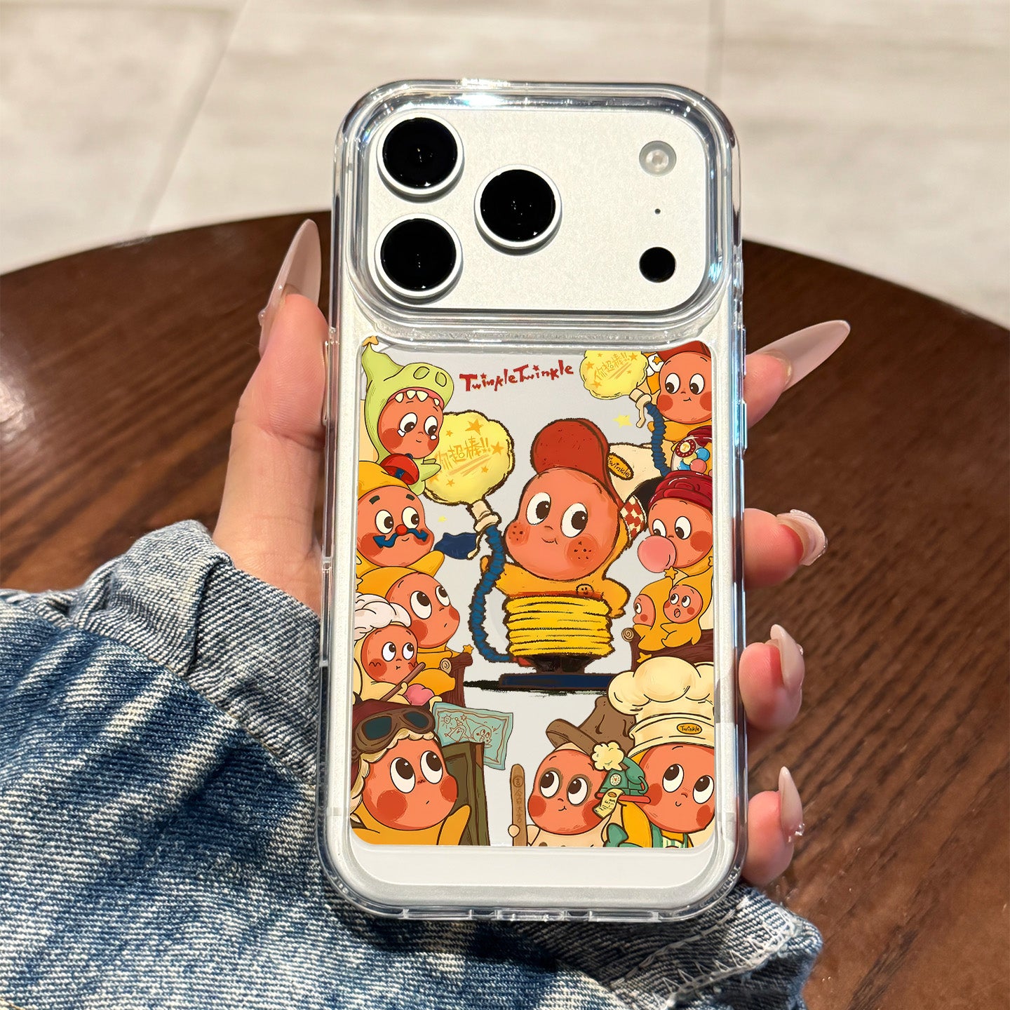 Apple 17promax mobil telefon qutusu üçün uyğundur yeni iphone17 kreativ ulduz adam 17pro şəffaf 16 qoruyucu örtük hava tam paket 15 düşməyə qarşı 14 cizgi filmi 13 silikon 12 niş 11 qadın pm