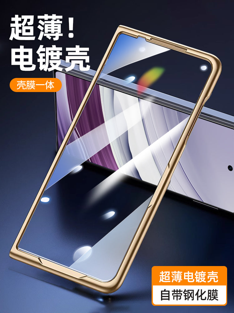 Huawei Mate X5 elektrolizlənmiş ön qabıq qatlanan ekran matex3 qoruyucu qutu kolleksiyaçı nəşri üçün uyğundur