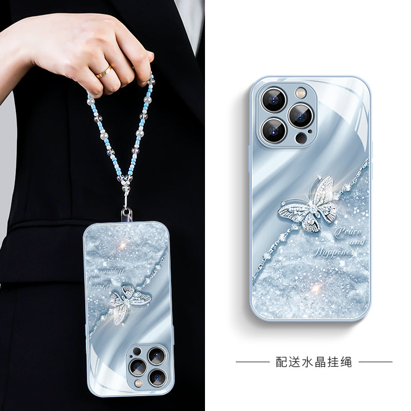 iphone15promax mobil telefon qutusu üçün uyğundur yeni 17pro dəst 16 alma 15 hər şey daxil 14 lanyard ilə 13 qabıq 12 düşməyə qarşı 16pro yüksək səviyyəli maks qadın 17air modeli plus şüşə 11