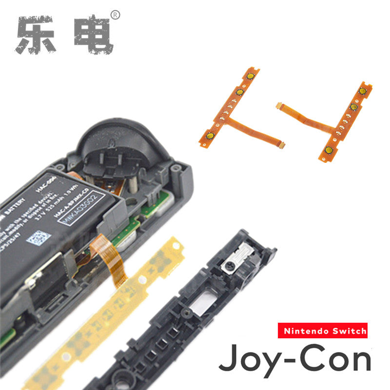 NS Joy-Con sapı orijinal təmir hissələri JC sol və sağ tutacaqlar SL SR düymə kabeli Keçid kabeli