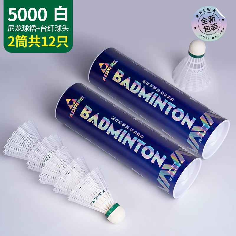 Rəy neylon badminton orijinal davamlı plastik uşaq böyüklər qapalı və açıq peşəkar təlim və yarış topu külək keçirməz