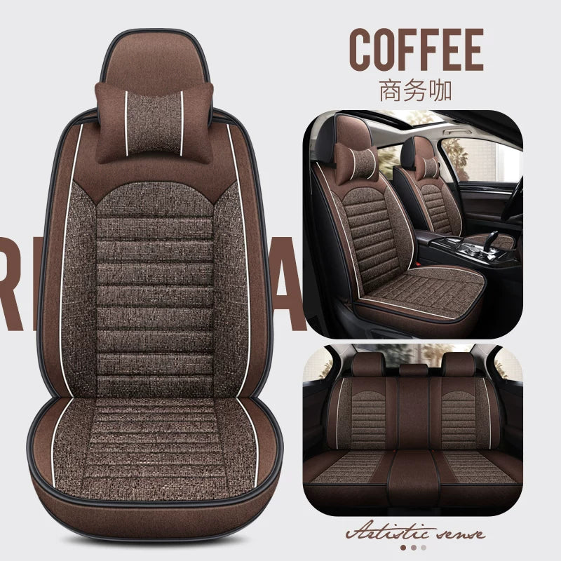 Car seat cushions, universal car seat covers for all seasons, full coverage seat covers, small car fabric seat cushions, full coverage seat covers.