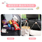 Avtomobil Oturacağı Arxa Arxa Qarmaq Cizgi filmi Sevimli Oturacaq Arxa Qarmaq Çoxfunksiyalı Avtomobil Daxili Dekorasiya Kiçik Qarmaq Yaradıcı