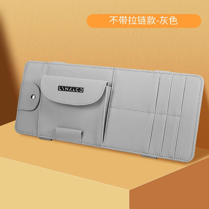 Lynk & Co avtomobil günəşdən qoruyucu saxlama qutusu 03/06/01/09/08EM-P avtomobil salonu aksesuarları kart və eynək klipi