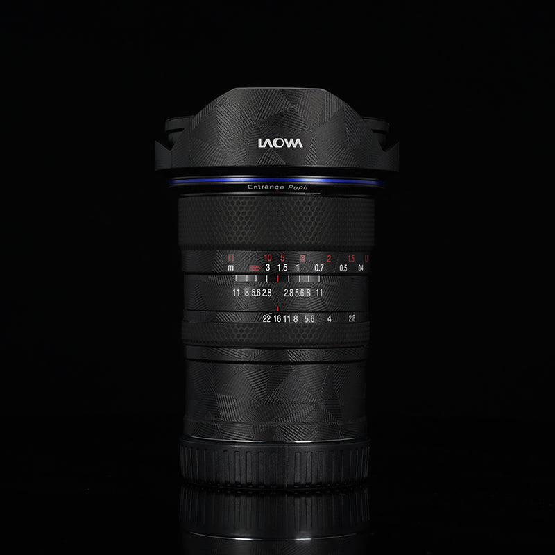 Meibentang Laowa LAOWA12 F2.8 lens qoruyucu film etiketi dəri toxuması Laowa 12 F2.8 karbon lifi 3M Canon RF portu\EF portu\Nikon F portu üçün uyğundur