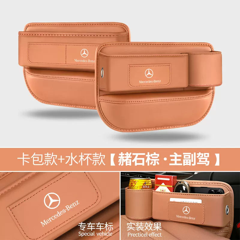 Mercedes-Benz GLE/GLC/GLA/A-Class/C-Class/S-Class/E-Class Seat Gap Storage Box - Original Car Color Storage Box