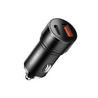 Pd12w Alüminium Alaşımlı İkili USB Portlu Avtomobil Doldurma Plitəsi Avtomobil Avtomobil Şarj Cihazı Başlığı 2A Mobil Telefon Doldurma Cihazı Sürətli Doldurma Başlığı