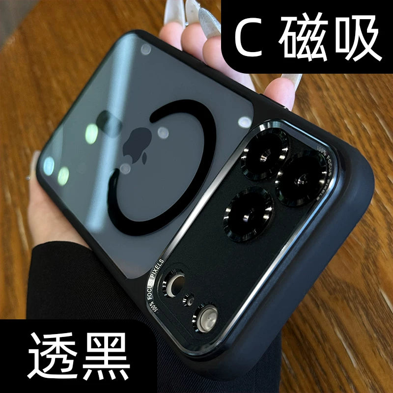 Yeni model iphone17promax mobil telefon qutusu Xingyu narıncı metal lens Apple 17air qoruyucu örtük şəffaf qara 16pro maqnit 15plus hər şey daxil 14 düşməyə qarşı 13 sadə 12 niş 11