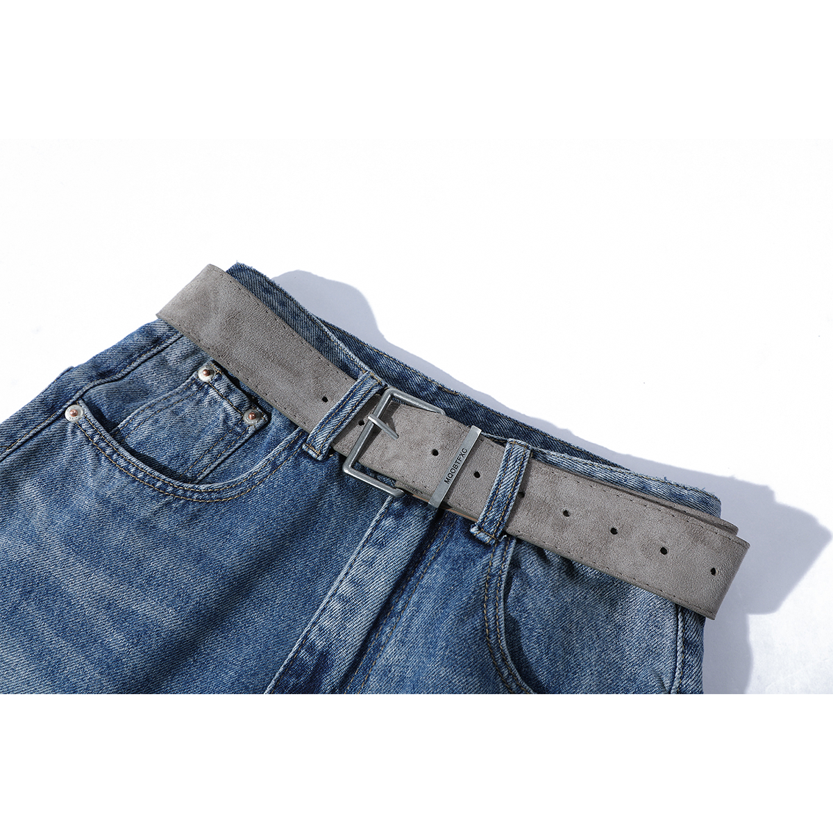 Chorissa Amerika Retro Boş Geniş Ayaqlı Cins Şalvar Qadınlar üçün Yaz Yeni Stil Yüksək Bel Arıqladıcı Təsadüfi Düz Ayaqlı Şalvar