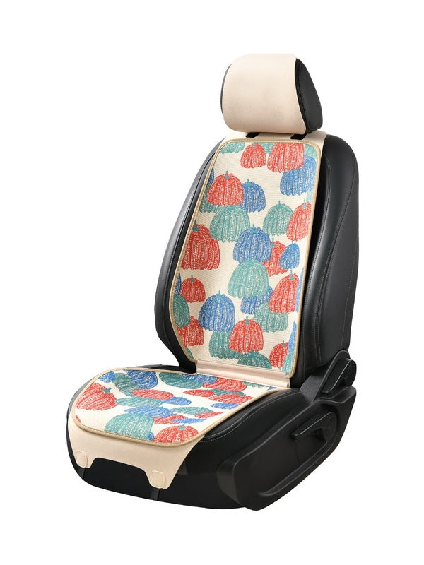 New car seat cushion, all-season, ethnic fabric seat cover, all-season, non-slip, breathable seat cushion cover