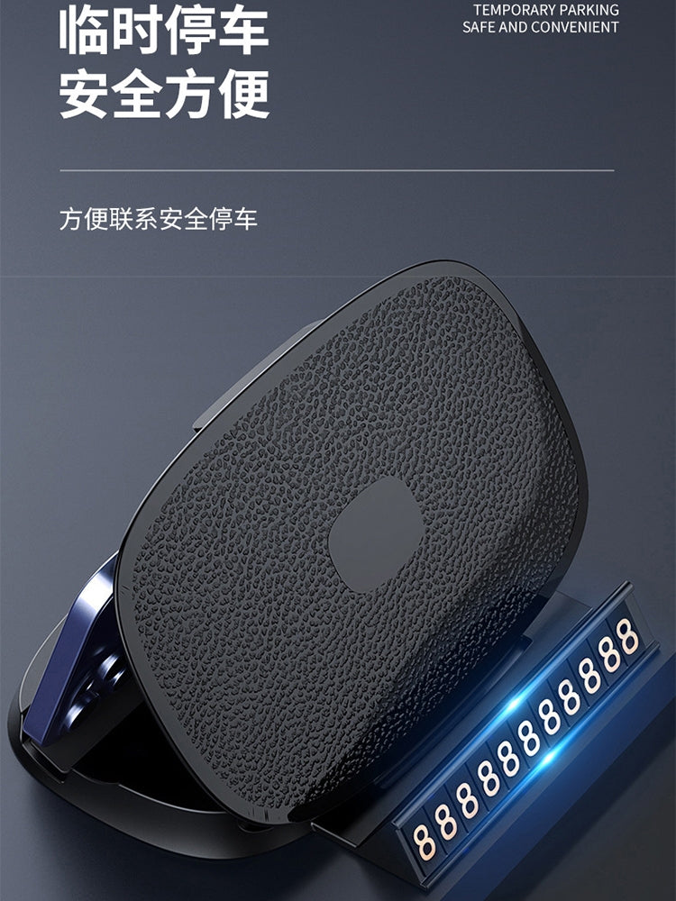 Avtomobil Naviqasiya Telefon Tutacağı Avtomobil Alət Paneli Universal Yapışqan Çoxfunksiyalı Müvəqqəti Dayanacaq Avtomobil Nömrəsi Etiketi