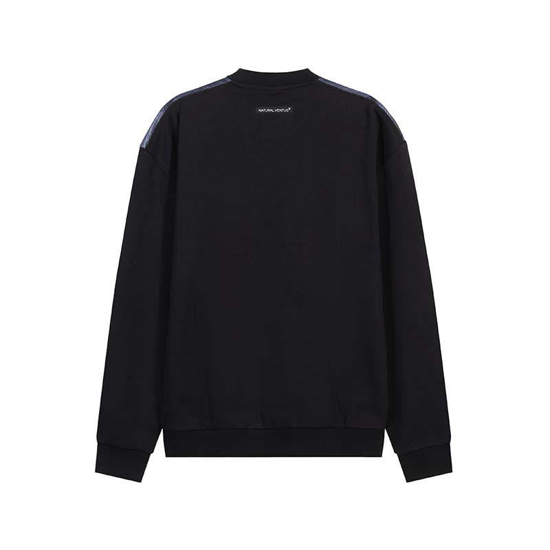 Emporio Armani Kişi Payız/Qış Qara Gündəlik Sweatshirt, Yintai Univermaq 300095