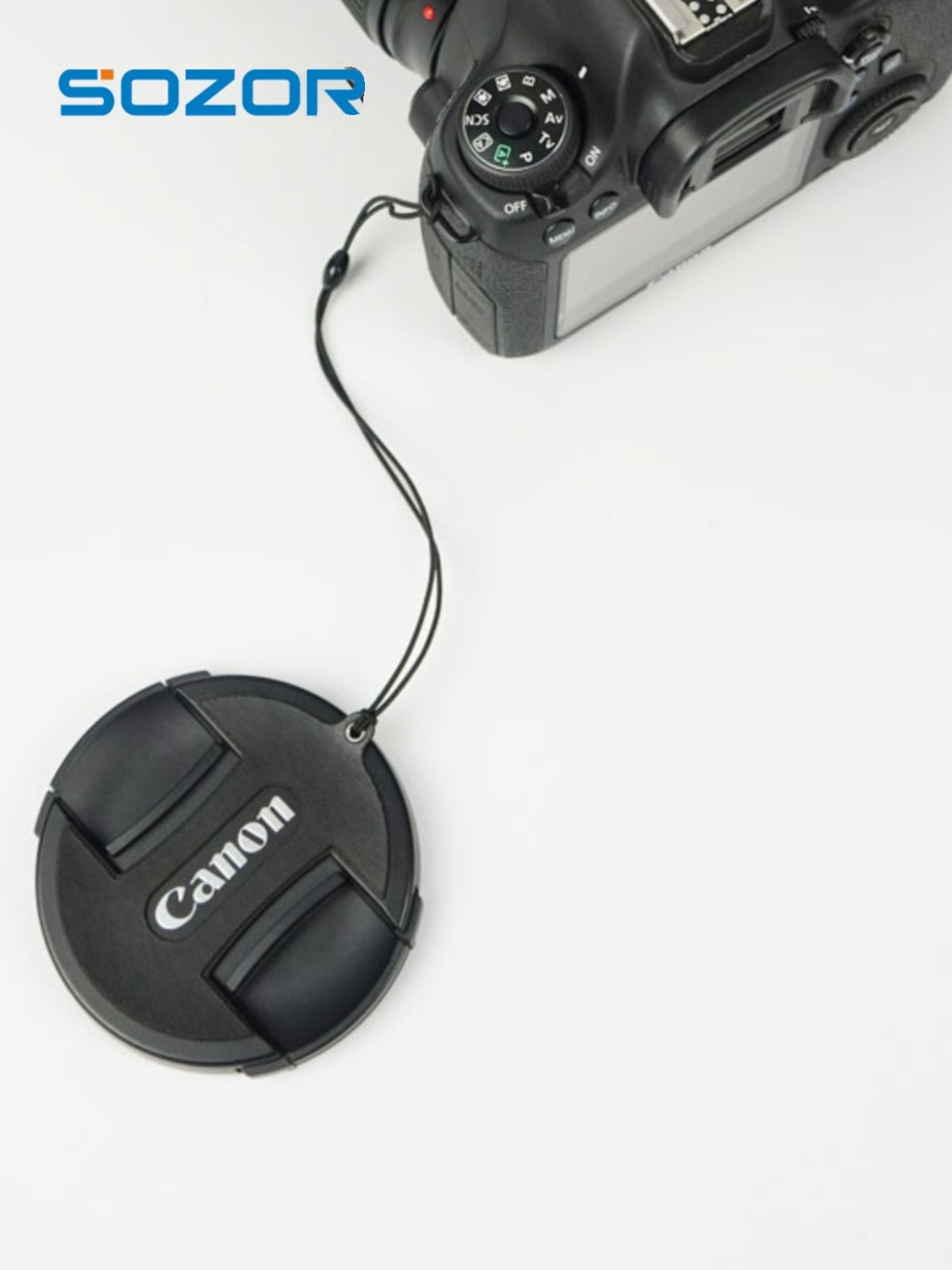 Canon kamera obyektiv qapağı itməyə qarşı ip SLR 200D750 güzgüsüz M62 nəsil M200 linza lenti qapaqsız