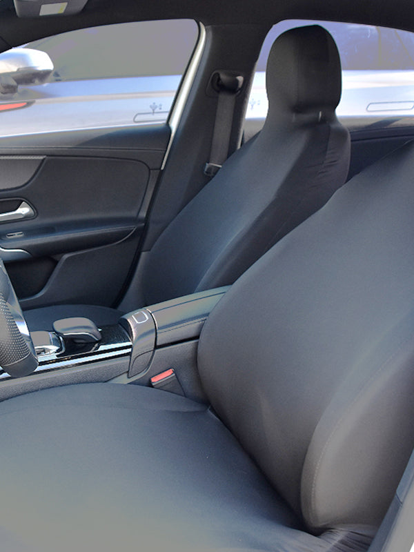 Kruger Süd İpək Elastik Avtomobil Üzlükləri - Havalandırılan, Sürüşməyən, Aşınmaya davamlı, Nəfəs alan, Çıxarıla bilən və Yuyulan, Tam Örtük