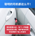 Crayon Xiaoxin avtomobil qapısı toqquşmaya qarşı stikerlər avtomobil sevimli çimdik butt silikon bamper zolağı açıq qapı anti-cızıq silmək dekorativ etiket