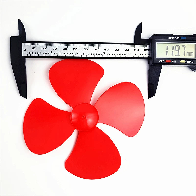 120 dörd qanadlı pervane böyük ventilyator pərisi DIY əl istehsalı texnologiya istehsal materialı 2 mm motor şaftı fan qanadları üçün uyğundur