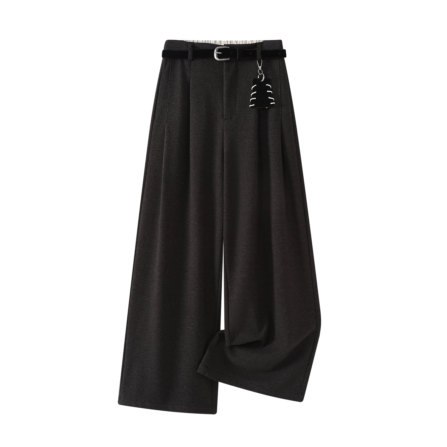 Chola Lisa, yüksək keyfiyyətli, boş, çoxfunksiyalı, yun düz ayaqlı gündəlik şalvar, köhnə dəbdə, flis astarlı və qalınlaşdırılmış, payız və qış üçün idealdır.