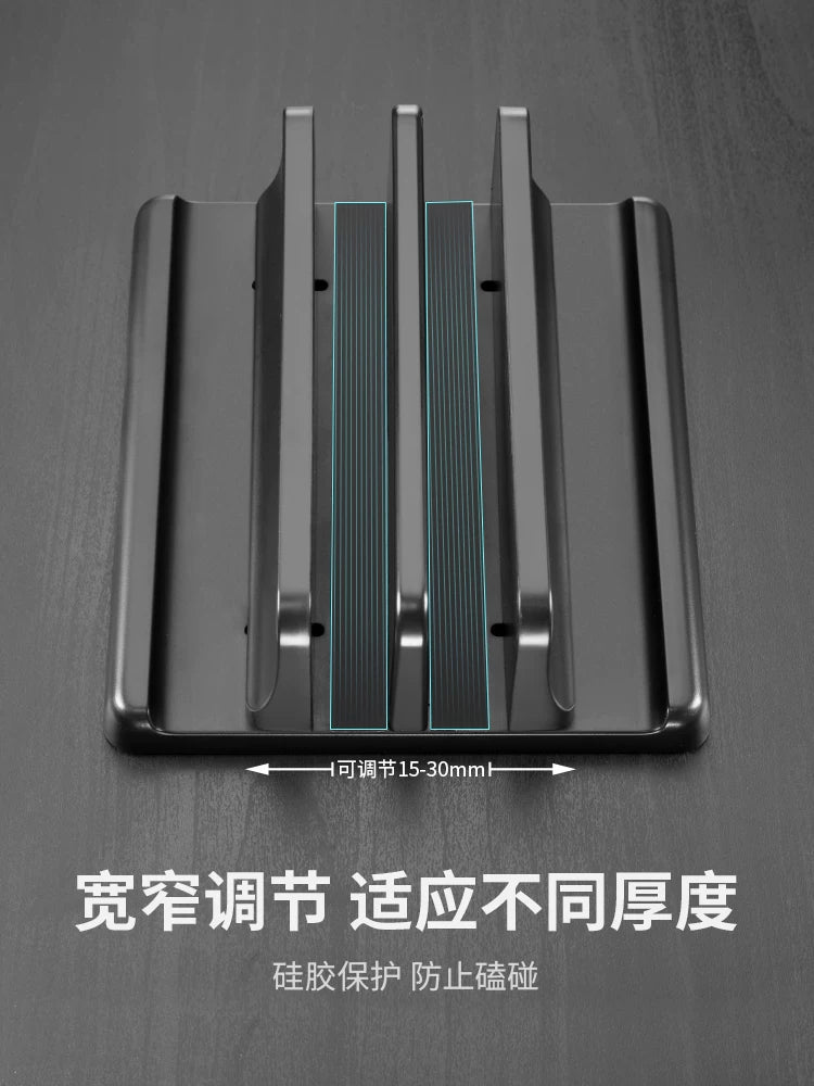 Luwei Noutbuk Şaquli Stend Noutbuk Soyutma Şaquli Saxlama Planşet İkisi Bir Arada Xüsusi Dəstək Rəf Tutucu Asma MacBook iPad Ofis İş masası İş yeri