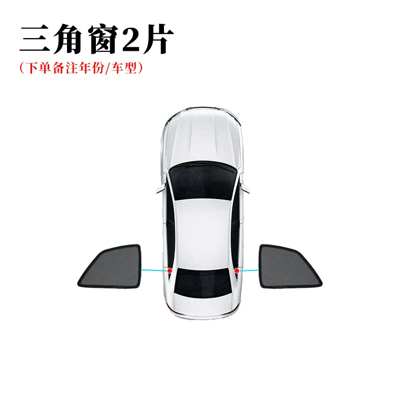 BYD M6 avtomobil pəncərəsi günəş şüşəsi mesh maqnit klip günəş şüşəsi modifikasiya hissələri Hong Kong versiyası ilə uyğun gəlir