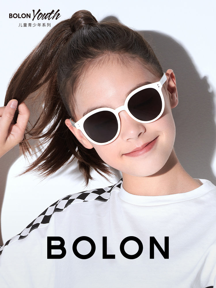 BOLON Tyrannosaurus uşaq gün eynəyi açıq havada qara çərçivə pişik gözü günəş eynəyi BK5010&BK5011