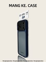 Qabaqcıl şəffaf qara iphone17 mobil telefon qutusu üçün uyğundur tünd mavi alma 17 promax qoruyucu qutu hava metal lens 16 super gözəl görünüşlü 15 lüks 14 düşməyə qarşı 13 sadə plus fürsətdən istifadə edin p