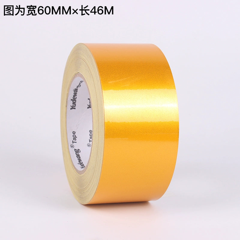 Qara və Sarı Yansıtıcı Film Heyvanlar üçün xəbərdarlıq lenti Qoruyucu təhlükəsizlik loqosu stikeri Qırmızı və ağ əlamətdar nişanlar stikerləri suya davamlı və davamlıdır